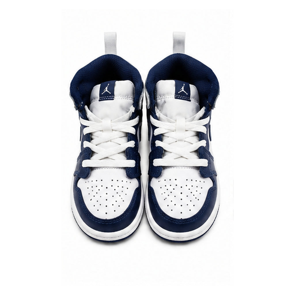 Jordan 1 Mid (PS) Blue Void/Pure Platinum – EU 33.5