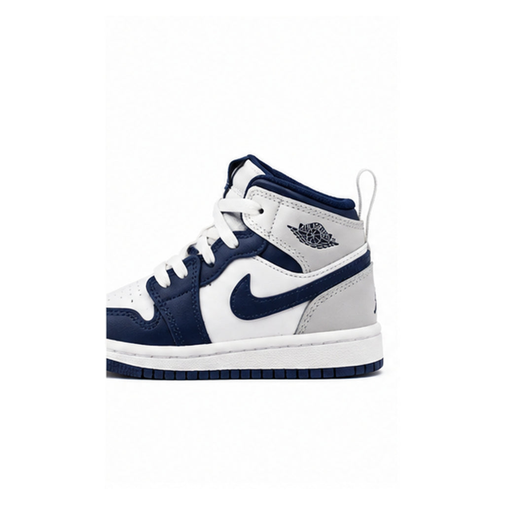 Jordan 1 Mid (PS) Blue Void/Pure Platinum – EU 33.5