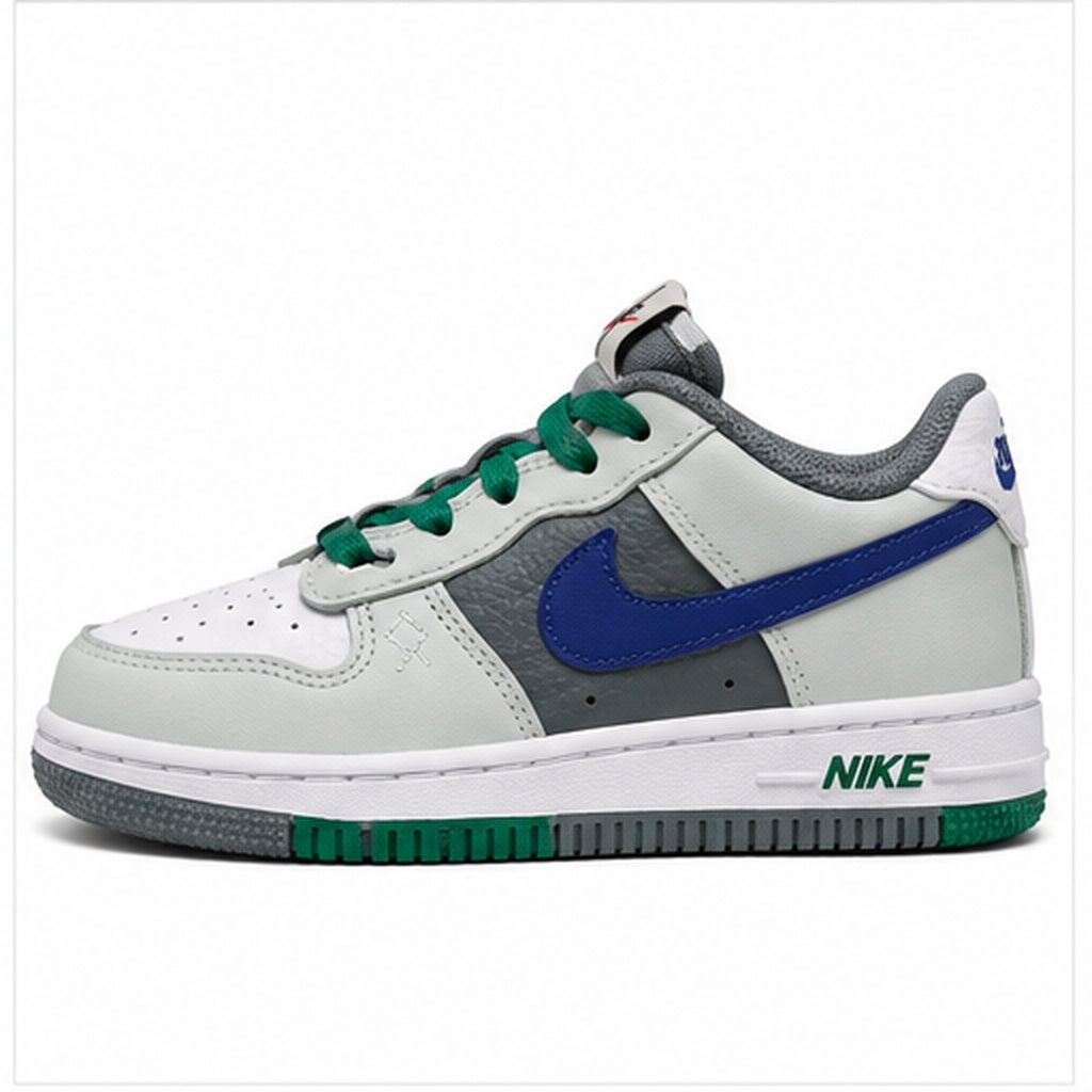 Nike Force 1 LV8 PS da bambino argento e blu royal