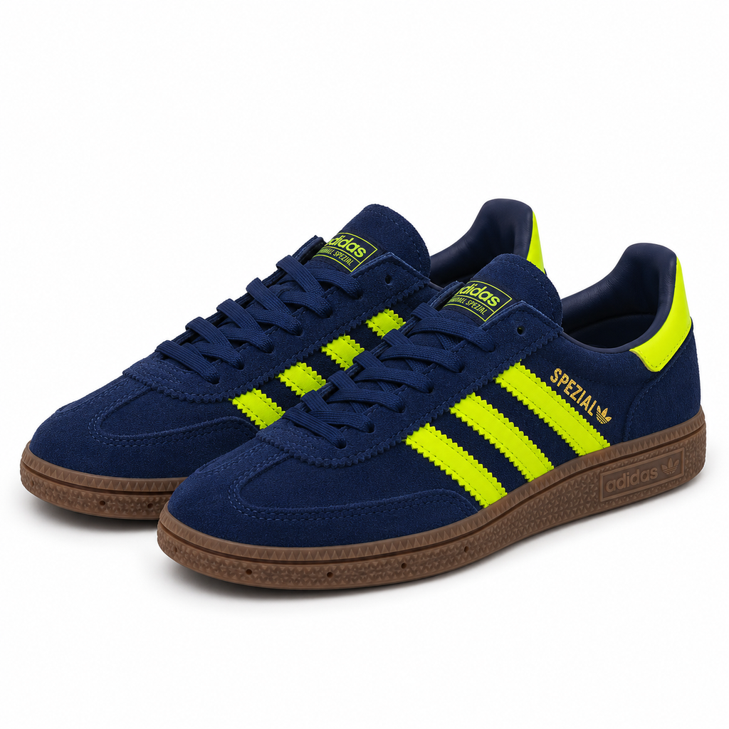 adidas Handball Spezial C da bambino blu navy e gialle