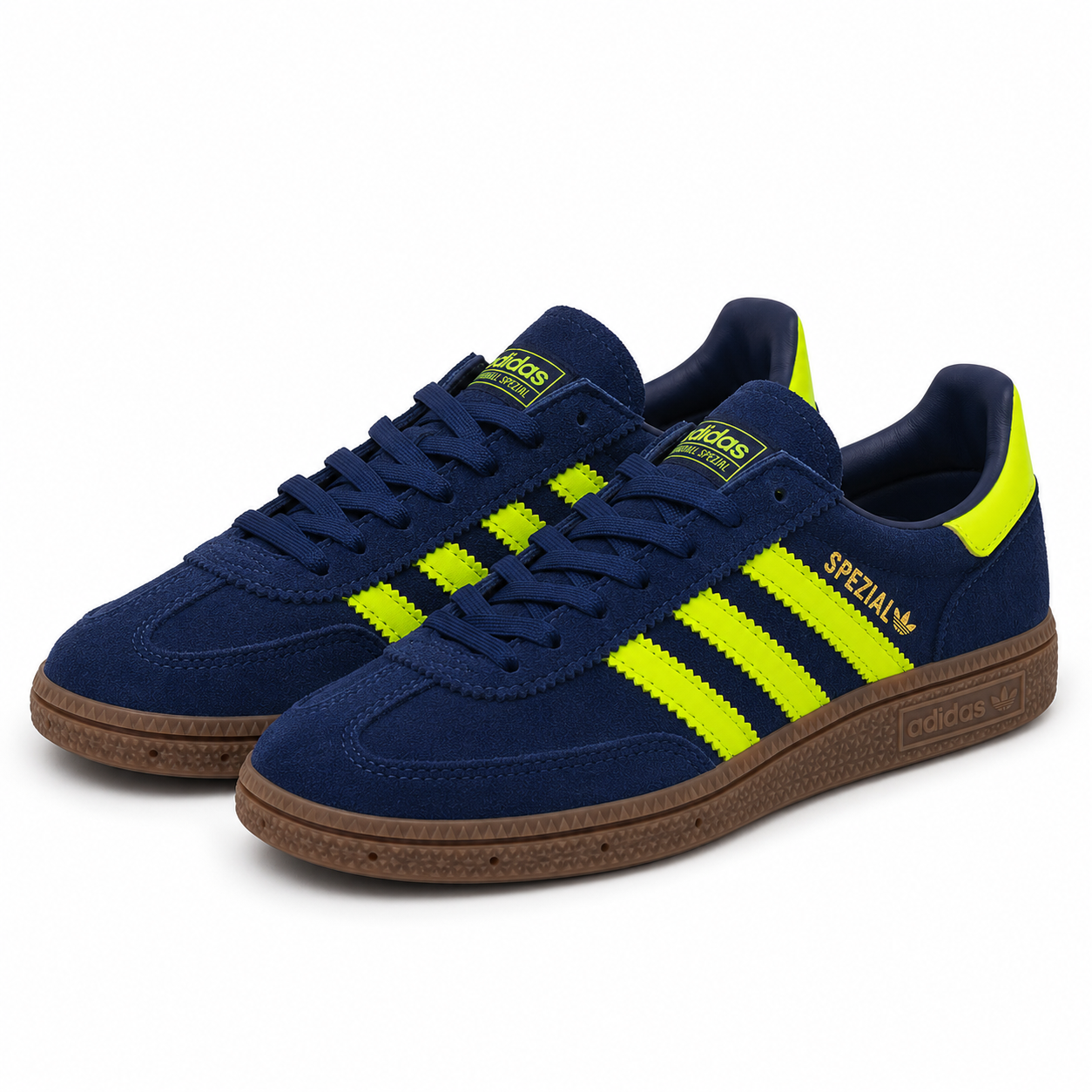 adidas Handball Spezial C da bambino blu navy e gialle