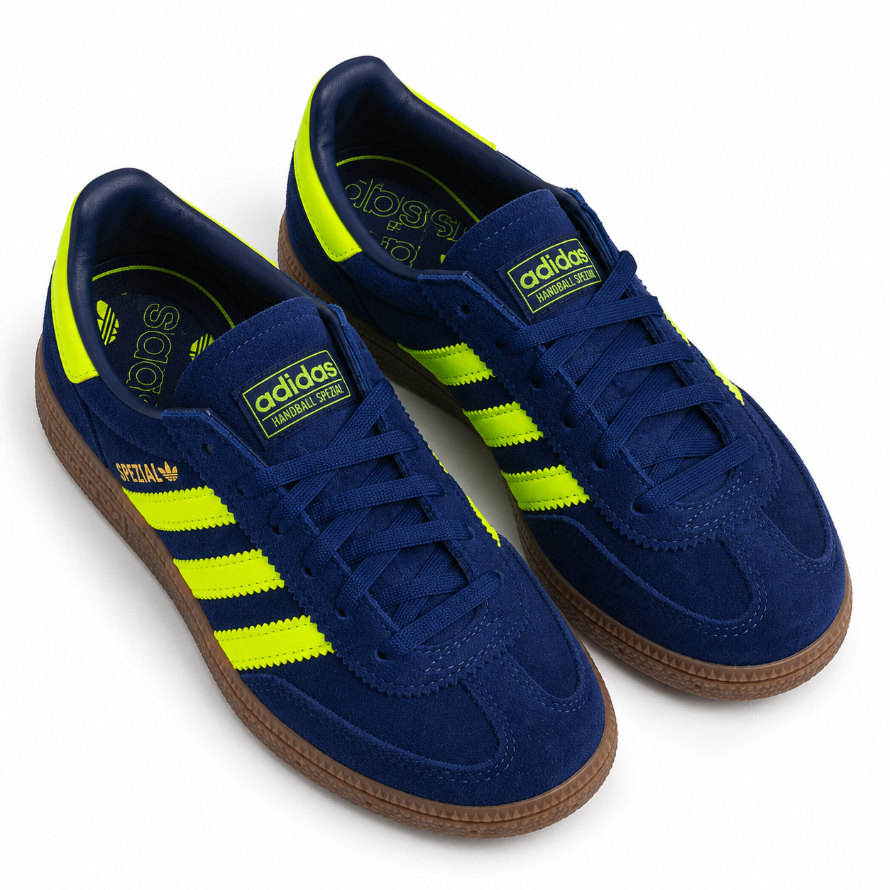 adidas Handball Spezial C da bambino blu navy e gialle