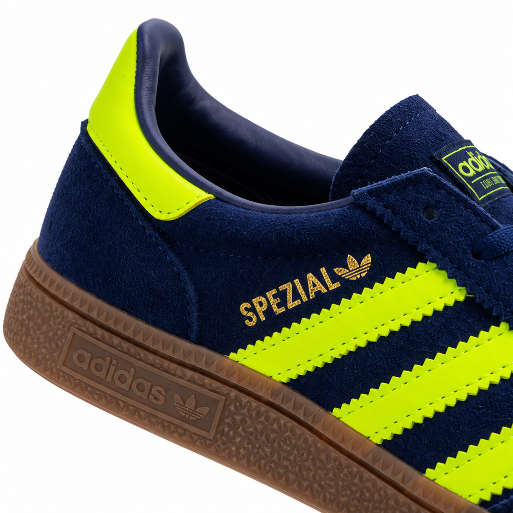 adidas Handball Spezial C da bambino blu navy e gialle