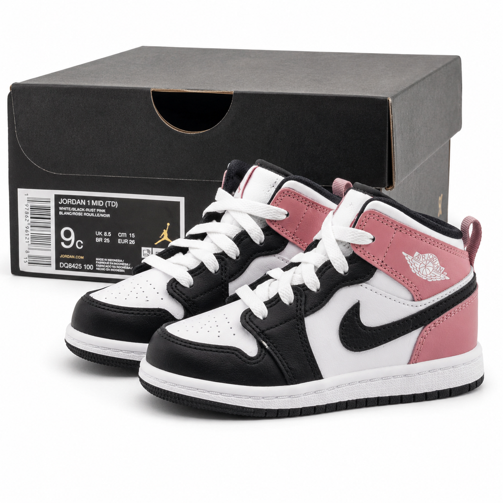 Nike Jordan 1 Mid TD da bambino viola ametista