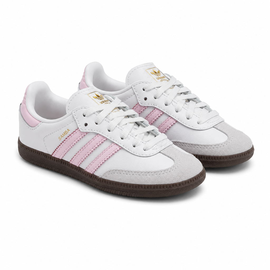 adidas Originals Samba OG CF EL I White/Clear Pink/Gum – EU 27