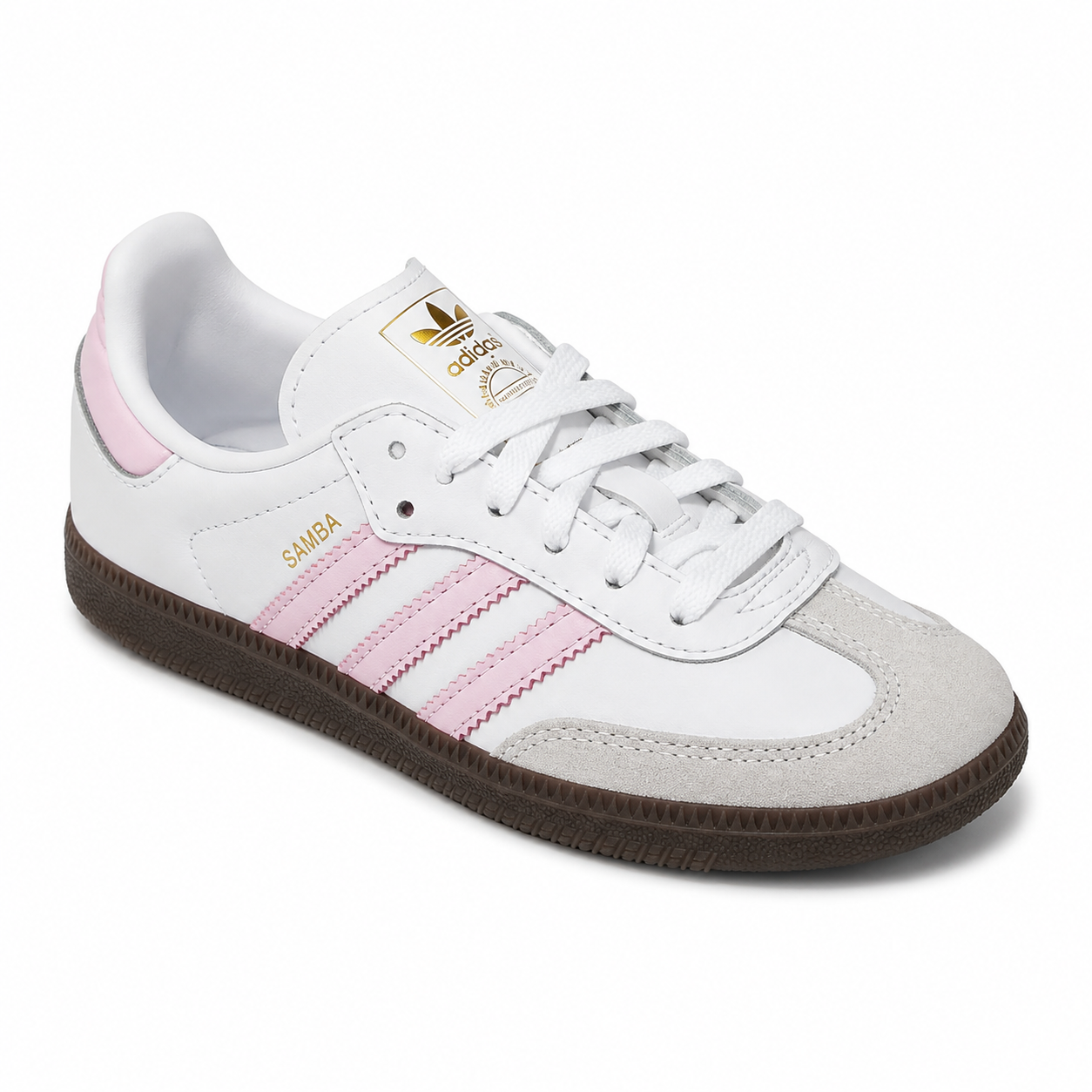 adidas Originals Samba OG CF EL I White/Clear Pink/Gum – EU 27