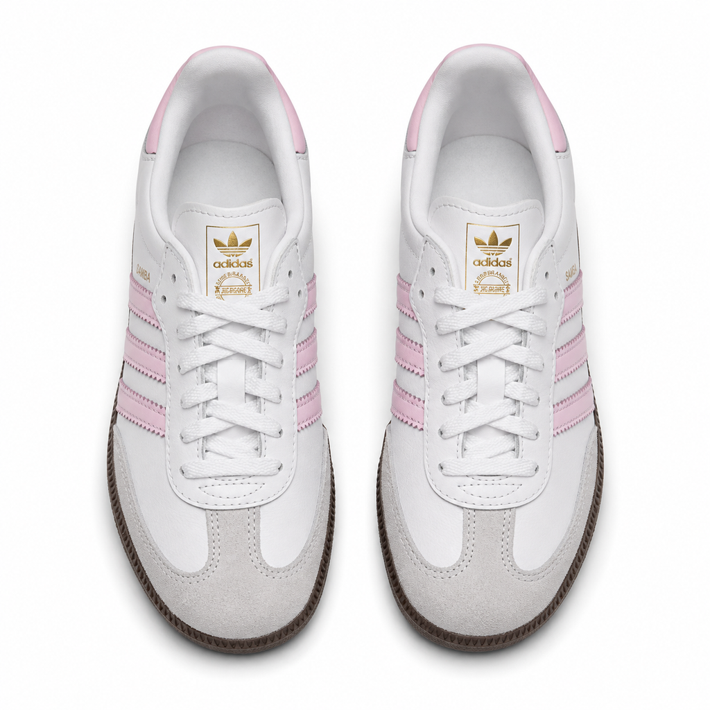 adidas Originals Samba OG CF EL I White/Clear Pink/Gum – EU 27