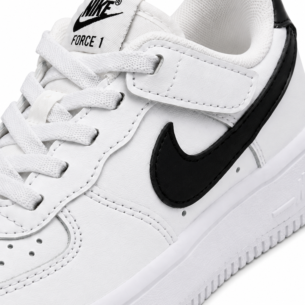 Nike Force 1 Low EasyOn (PS) White/Black – EU 27