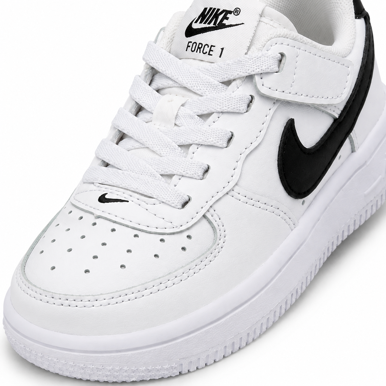 Nike Force 1 Low EasyOn (PS) White/Black – EU 27
