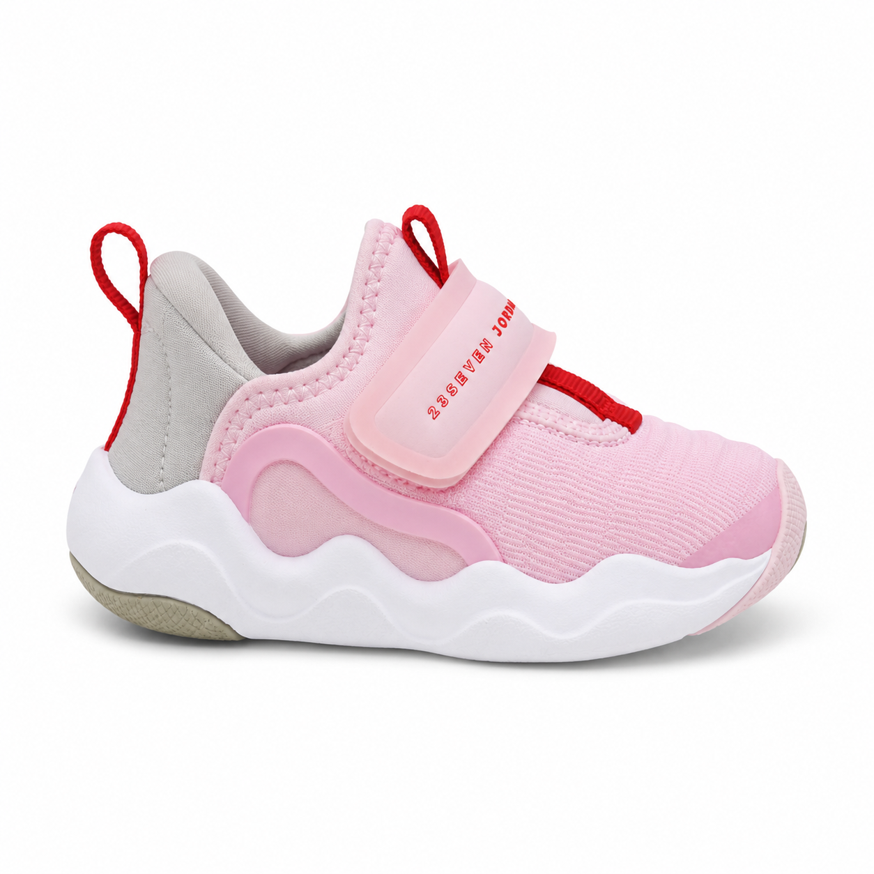 Jordan 23/7.2 EasyOn (TD) Pink Foam/Fire Red-Tech Grey – EU 25
