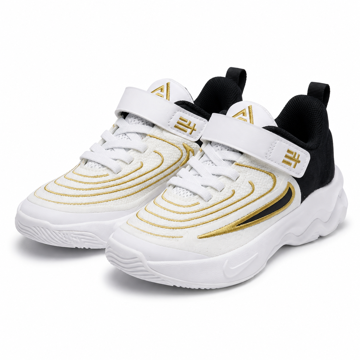 Giannis Immortality 4 (PS) White/Black/Metallic Gold – EU 25