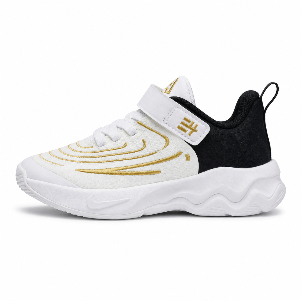 Giannis Immortality 4 (PS) White/Black/Metallic Gold – EU 25