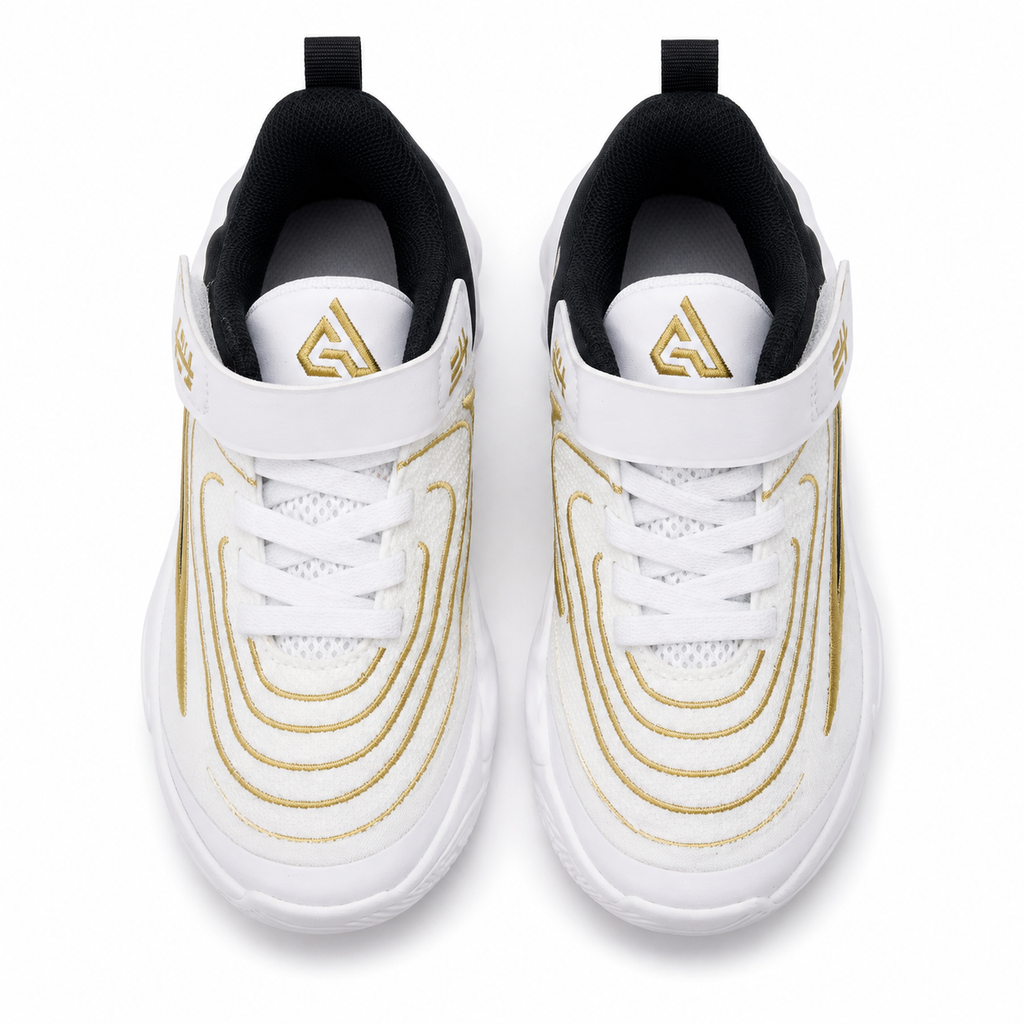 Giannis Immortality 4 (PS) White/Black/Metallic Gold – EU 25