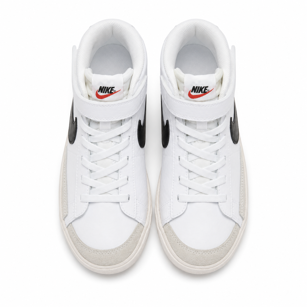 Nike Blazer Mid '77 (PS) White/Black/Team Orange – EU 33.5