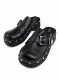 Sabot neri con fibbia metallica Zara - Taglia 36