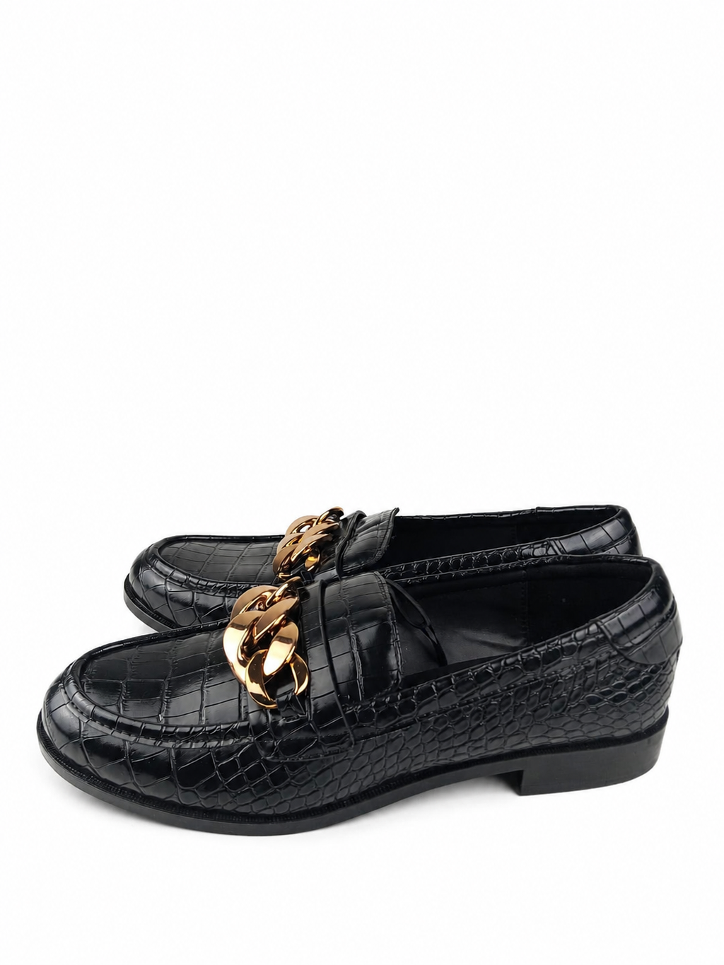 Ballerine slingback nere verniciate con cinturino di strass Zara - Taglia 40