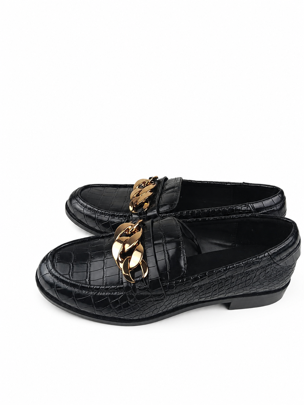 Ballerine slingback nere verniciate con cinturino di strass Zara - Taglia 40