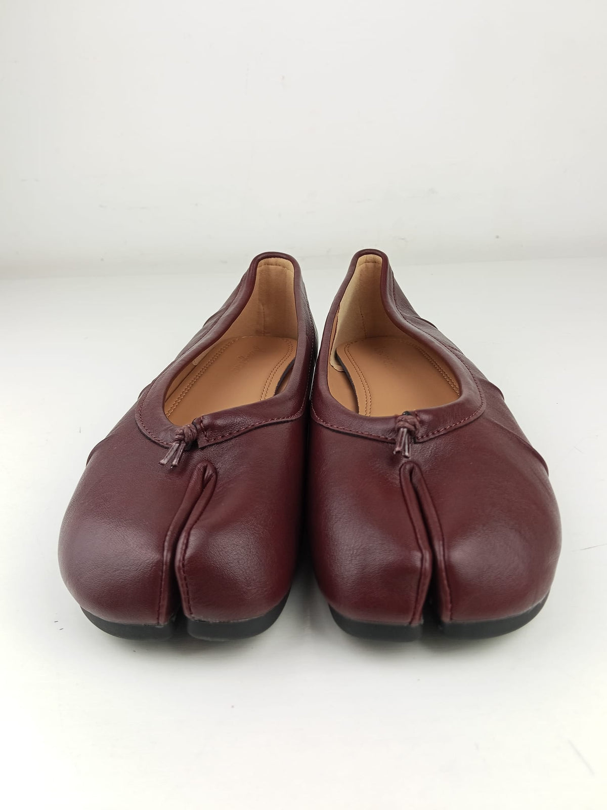 Ballerine Tabi SIHAOUTLET bordeaux - seconda vista frontale