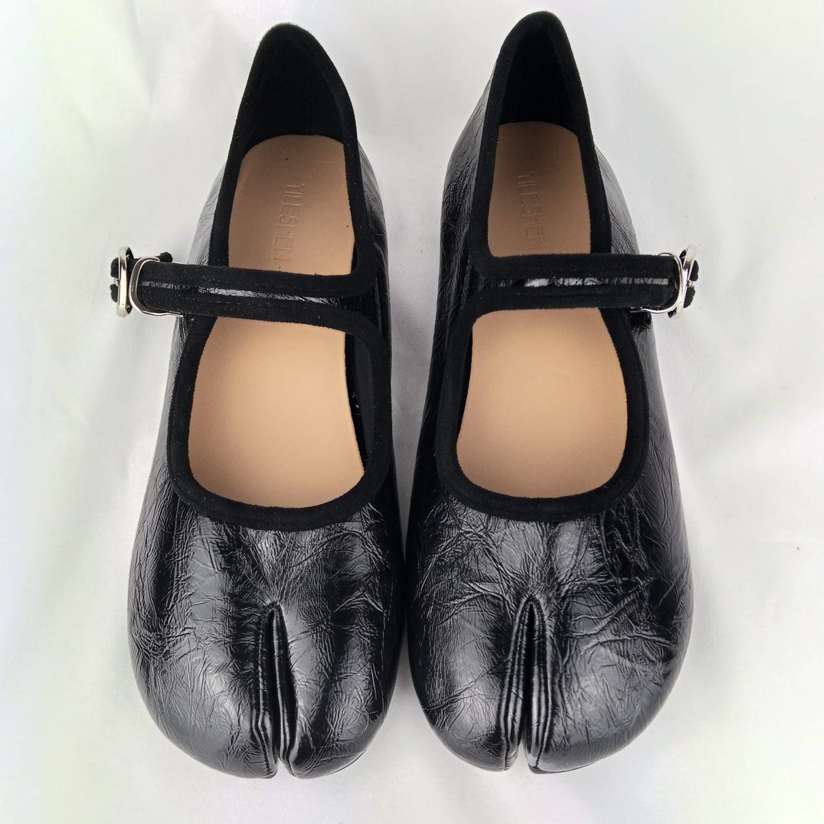 Mary Jane Tabi SIHAOUTLET nera - vista frontale