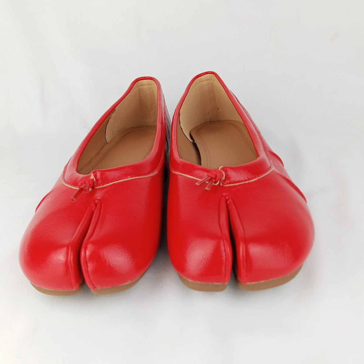 Ballerine Tabi SIHAOUTLET rosse - vista frontale