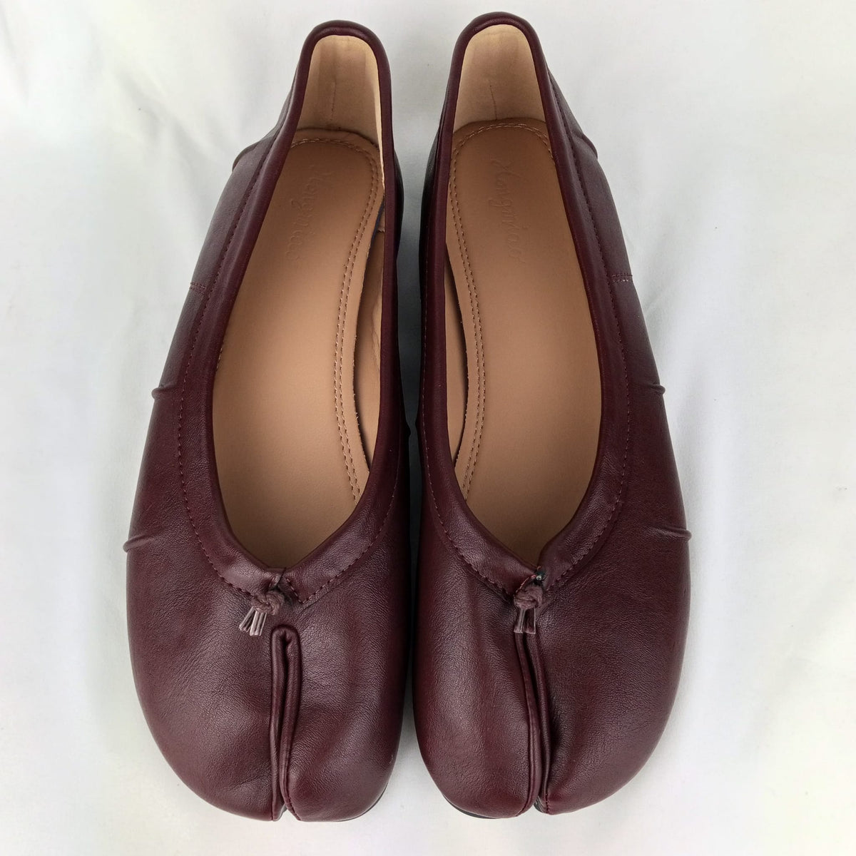 Ballerine Tabi SIHAOUTLET bordeaux - vista frontale