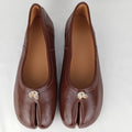 Ballerine Tabi SIHAOUTLET marroni - vista frontale