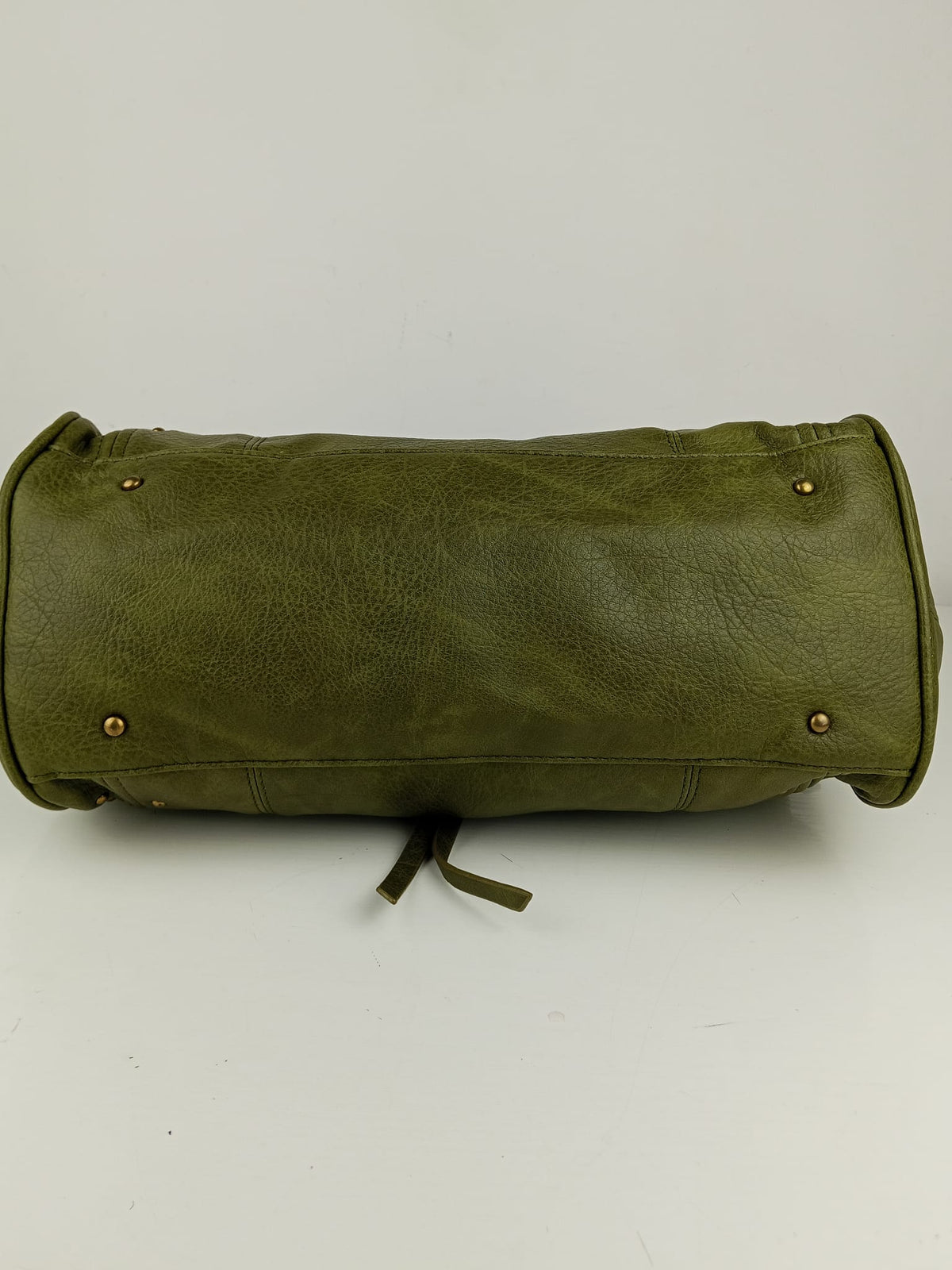 Borsa a Mano Strutturata con Lucchetto Decorativo