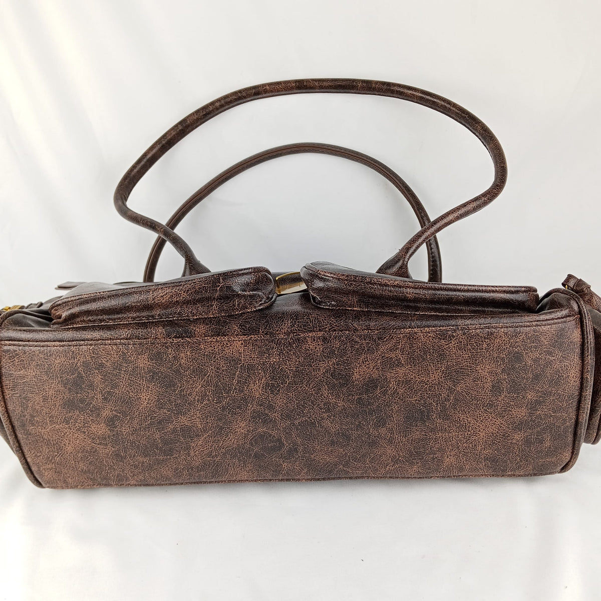 Borsa a Mano con Tasche Frontali