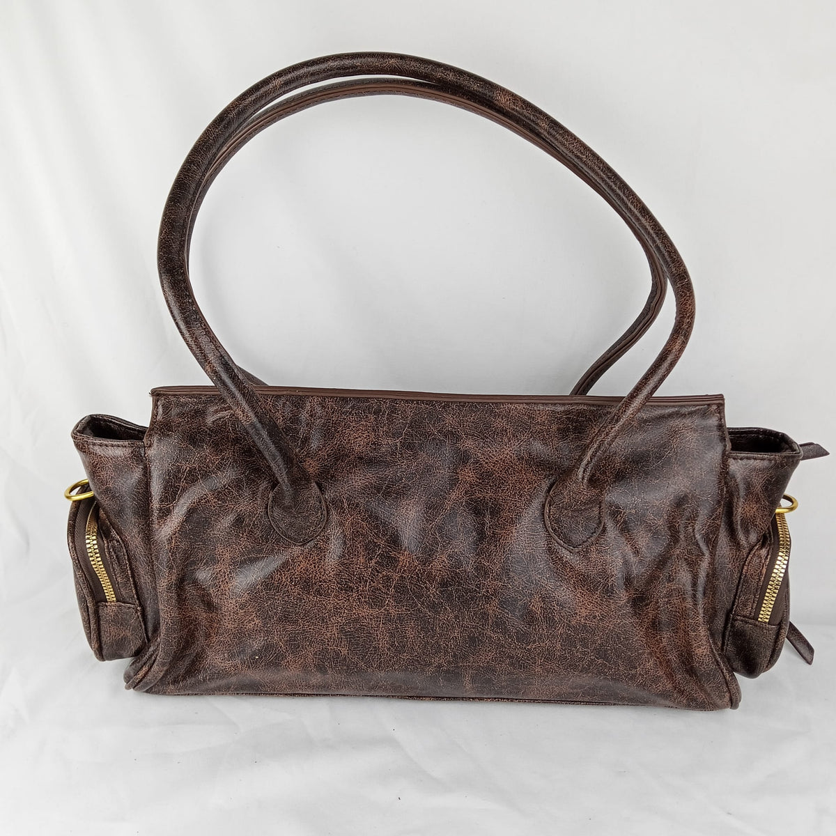 Borsa a Mano con Tasche Frontali
