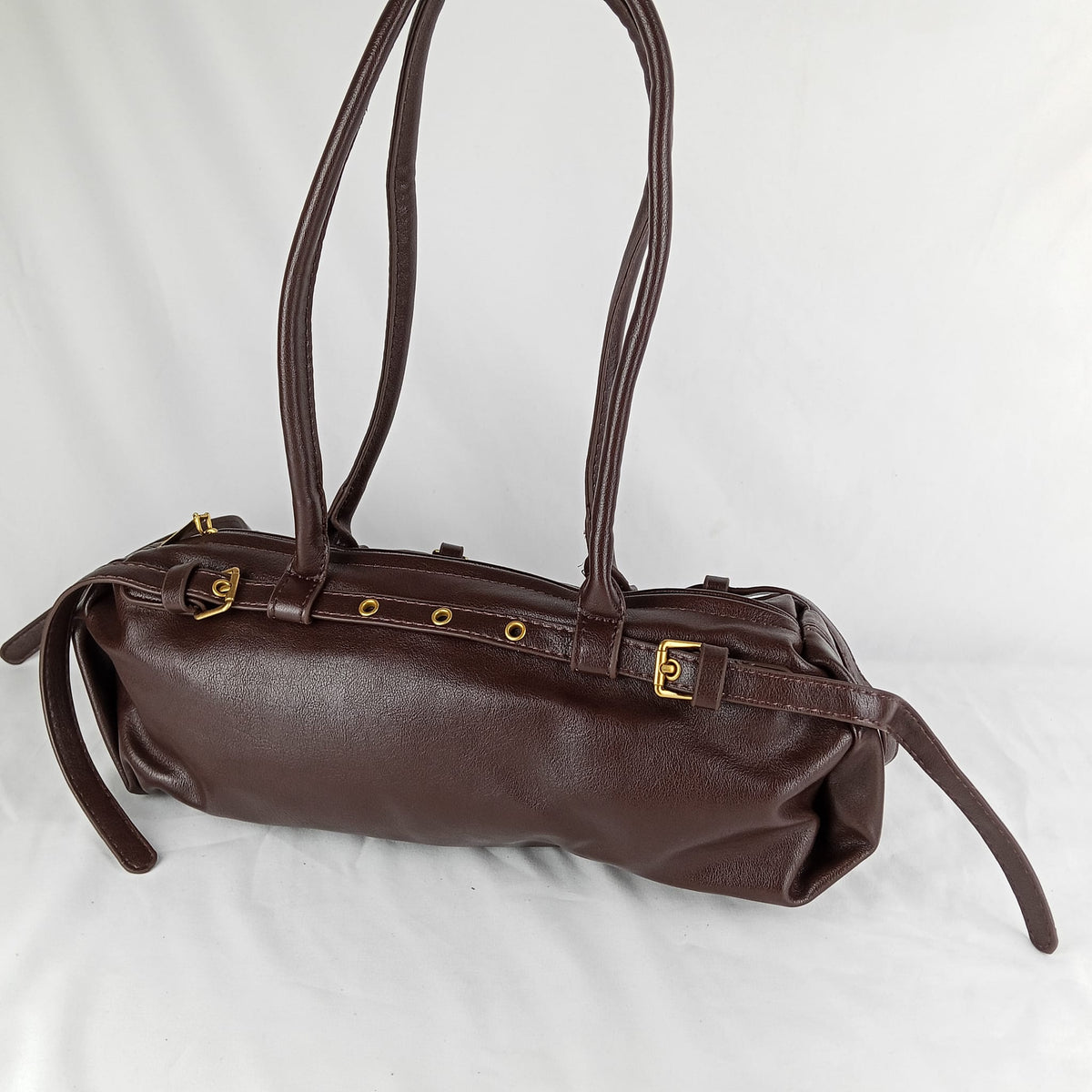 Borsa a Mano con Cinturini Decorativi