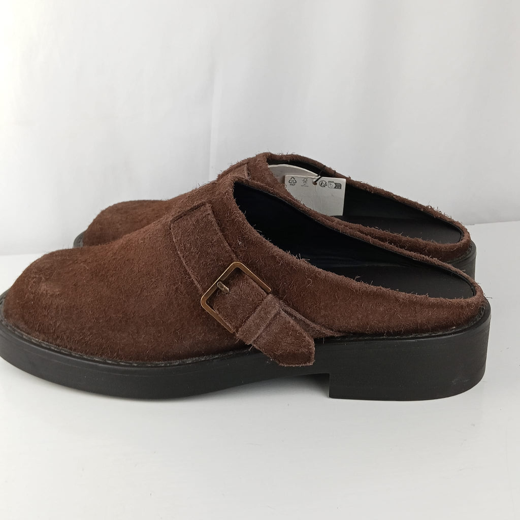 Sabot Zara marroni - vista alternativa