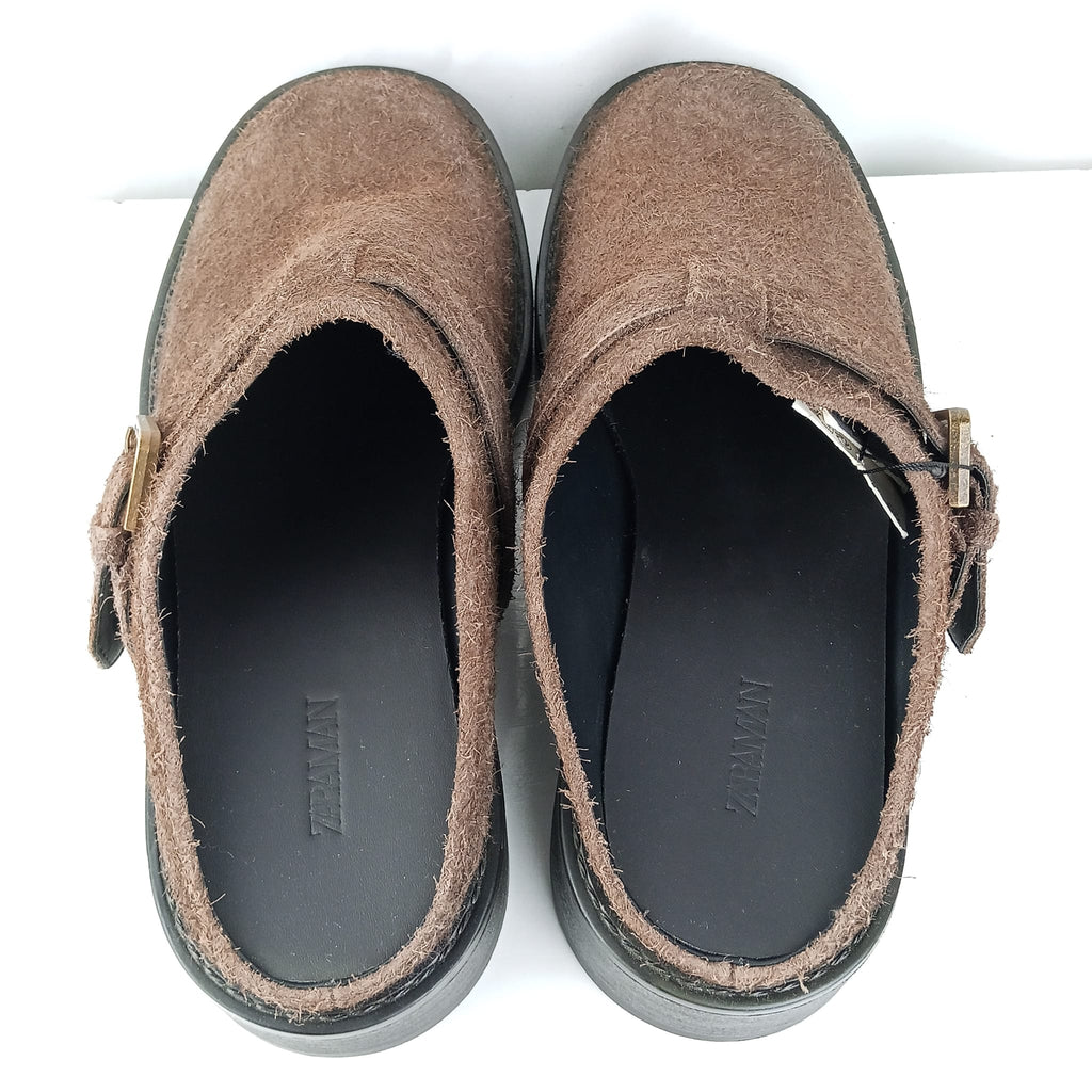 Sabot Zara marroni - vista alternativa
