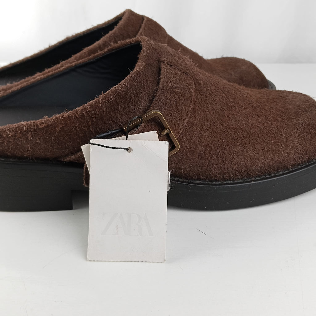 Sabot Zara marroni - vista alternativa