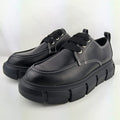 Scarpe stringate Zara nere con suola chunky