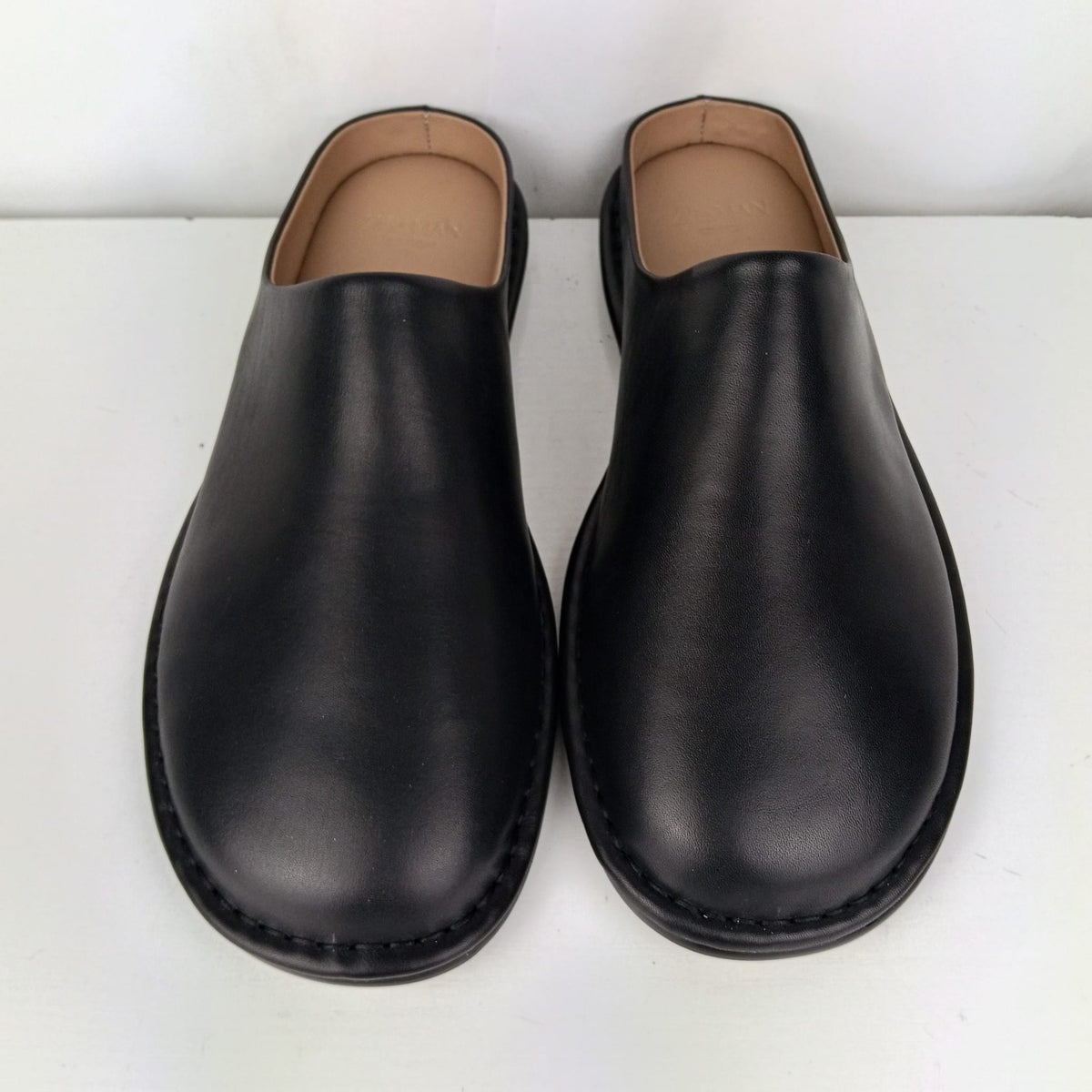 Sabot Zara neri con punta squadrata